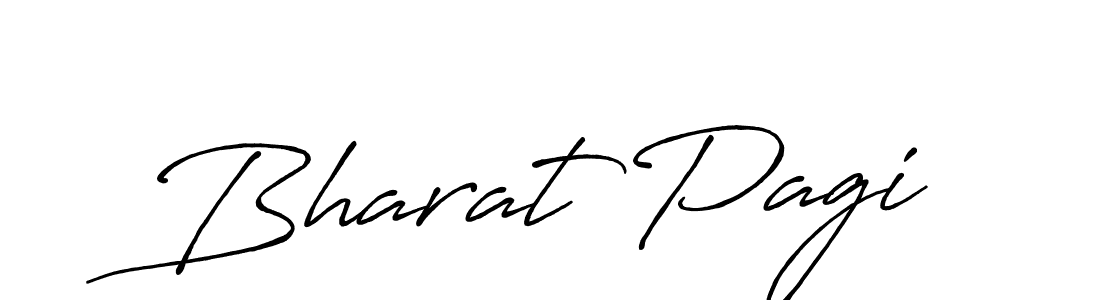 Use a signature maker to create a handwritten signature online. With this signature software, you can design (Antro_Vectra_Bolder) your own signature for name Bharat Pagi. Bharat Pagi signature style 7 images and pictures png