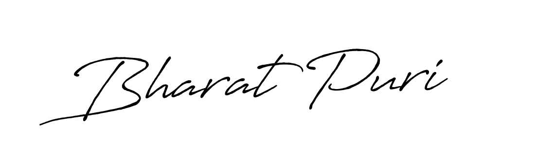 How to make Bharat Puri signature? Antro_Vectra_Bolder is a professional autograph style. Create handwritten signature for Bharat Puri name. Bharat Puri signature style 7 images and pictures png