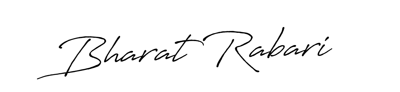 Use a signature maker to create a handwritten signature online. With this signature software, you can design (Antro_Vectra_Bolder) your own signature for name Bharat Rabari. Bharat Rabari signature style 7 images and pictures png