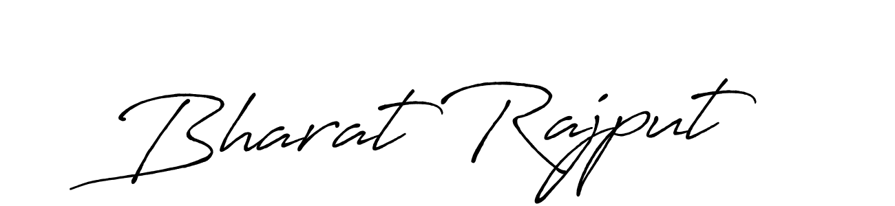 Design your own signature with our free online signature maker. With this signature software, you can create a handwritten (Antro_Vectra_Bolder) signature for name Bharat Rajput. Bharat Rajput signature style 7 images and pictures png