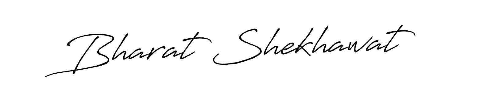 Use a signature maker to create a handwritten signature online. With this signature software, you can design (Antro_Vectra_Bolder) your own signature for name Bharat Shekhawat. Bharat Shekhawat signature style 7 images and pictures png