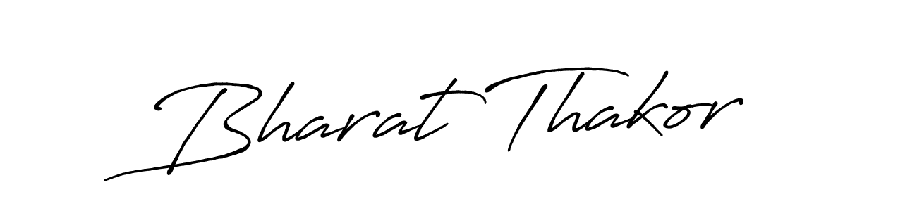 You should practise on your own different ways (Antro_Vectra_Bolder) to write your name (Bharat Thakor) in signature. don't let someone else do it for you. Bharat Thakor signature style 7 images and pictures png