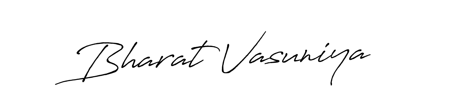 You should practise on your own different ways (Antro_Vectra_Bolder) to write your name (Bharat Vasuniya) in signature. don't let someone else do it for you. Bharat Vasuniya signature style 7 images and pictures png