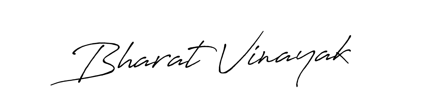 Bharat Vinayak stylish signature style. Best Handwritten Sign (Antro_Vectra_Bolder) for my name. Handwritten Signature Collection Ideas for my name Bharat Vinayak. Bharat Vinayak signature style 7 images and pictures png