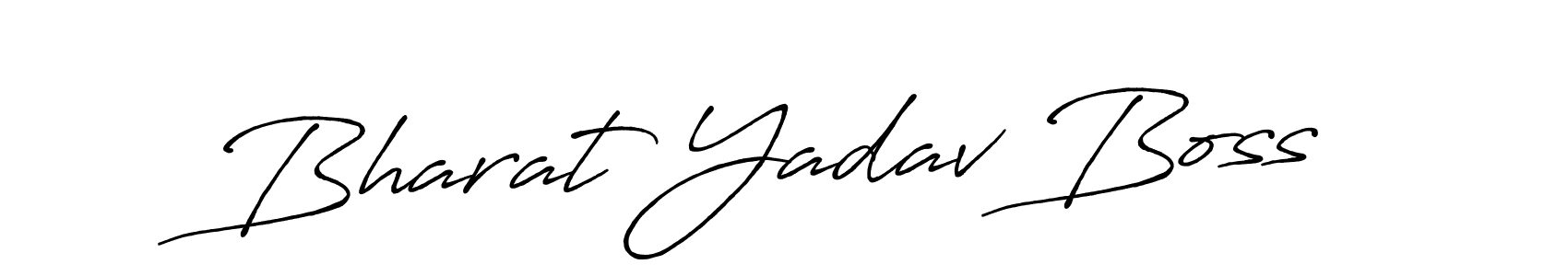Also You can easily find your signature by using the search form. We will create Bharat Yadav Boss name handwritten signature images for you free of cost using Antro_Vectra_Bolder sign style. Bharat Yadav Boss signature style 7 images and pictures png