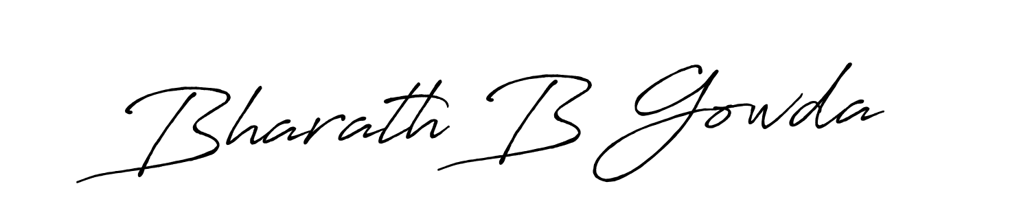 Make a short Bharath B Gowda signature style. Manage your documents anywhere anytime using Antro_Vectra_Bolder. Create and add eSignatures, submit forms, share and send files easily. Bharath B Gowda signature style 7 images and pictures png