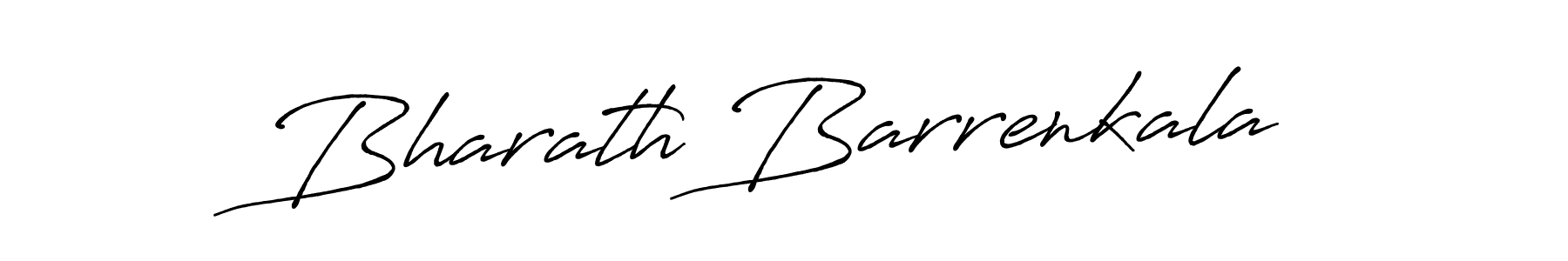 Design your own signature with our free online signature maker. With this signature software, you can create a handwritten (Antro_Vectra_Bolder) signature for name Bharath Barrenkala. Bharath Barrenkala signature style 7 images and pictures png