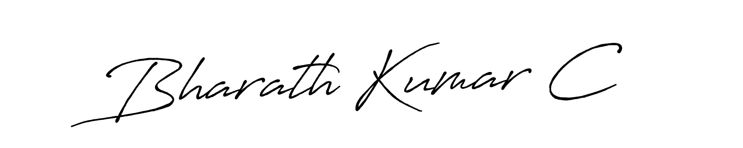 How to Draw Bharath Kumar C signature style? Antro_Vectra_Bolder is a latest design signature styles for name Bharath Kumar C. Bharath Kumar C signature style 7 images and pictures png