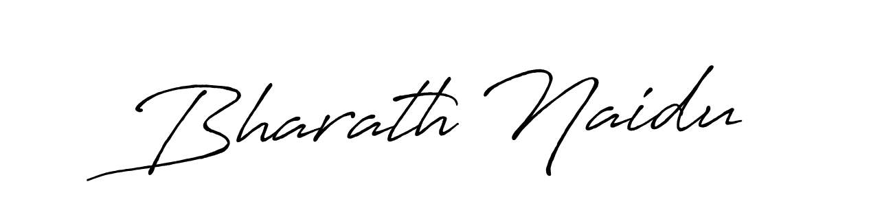 How to make Bharath Naidu signature? Antro_Vectra_Bolder is a professional autograph style. Create handwritten signature for Bharath Naidu name. Bharath Naidu signature style 7 images and pictures png