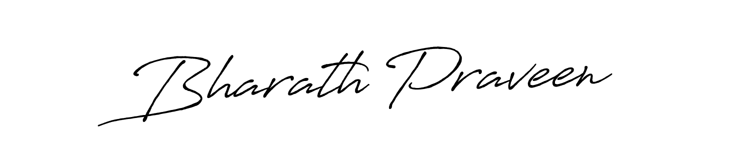 Antro_Vectra_Bolder is a professional signature style that is perfect for those who want to add a touch of class to their signature. It is also a great choice for those who want to make their signature more unique. Get Bharath Praveen name to fancy signature for free. Bharath Praveen signature style 7 images and pictures png