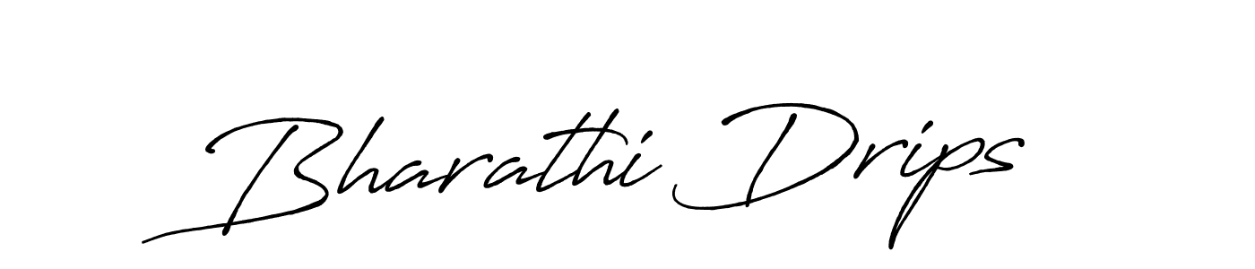 if you are searching for the best signature style for your name Bharathi Drips. so please give up your signature search. here we have designed multiple signature styles  using Antro_Vectra_Bolder. Bharathi Drips signature style 7 images and pictures png