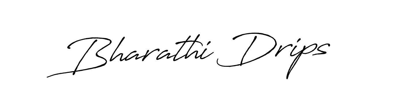 if you are searching for the best signature style for your name Bharathi Drips. so please give up your signature search. here we have designed multiple signature styles  using Antro_Vectra_Bolder. Bharathi Drips signature style 7 images and pictures png