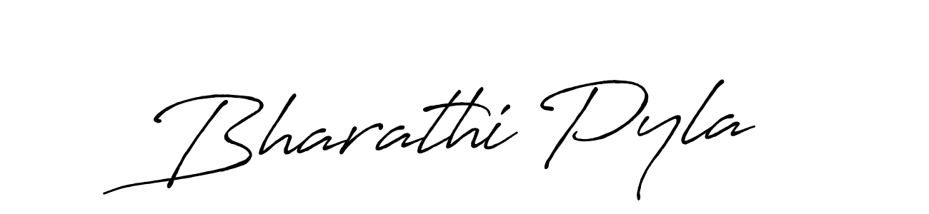 You should practise on your own different ways (Antro_Vectra_Bolder) to write your name (Bharathi Pyla) in signature. don't let someone else do it for you. Bharathi Pyla signature style 7 images and pictures png