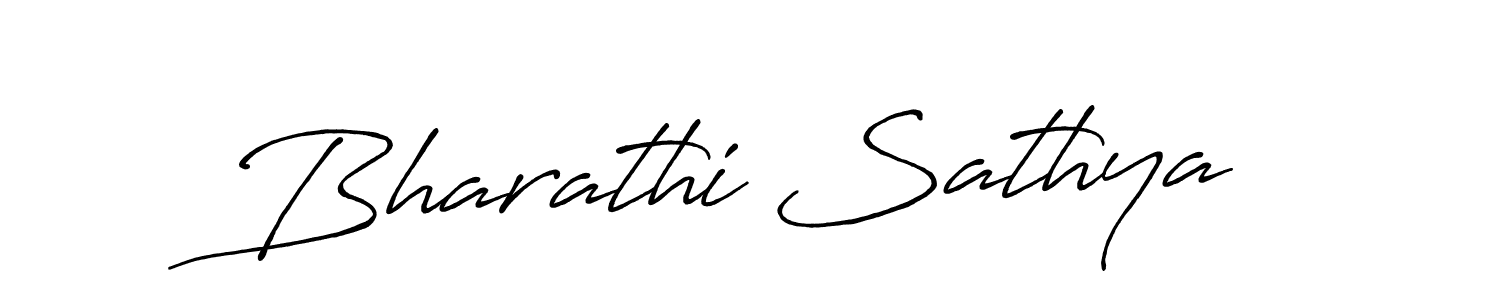 How to Draw Bharathi Sathya signature style? Antro_Vectra_Bolder is a latest design signature styles for name Bharathi Sathya. Bharathi Sathya signature style 7 images and pictures png