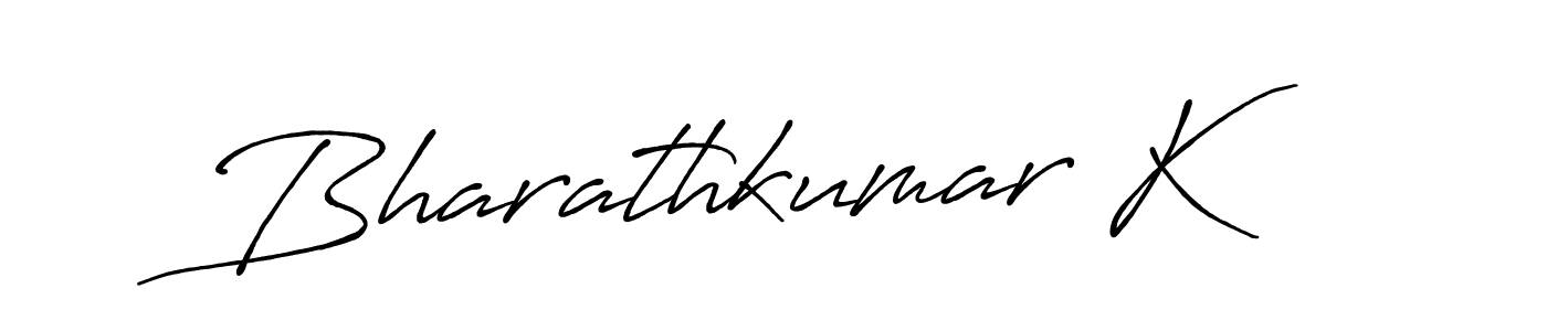 Similarly Antro_Vectra_Bolder is the best handwritten signature design. Signature creator online .You can use it as an online autograph creator for name Bharathkumar K. Bharathkumar K signature style 7 images and pictures png