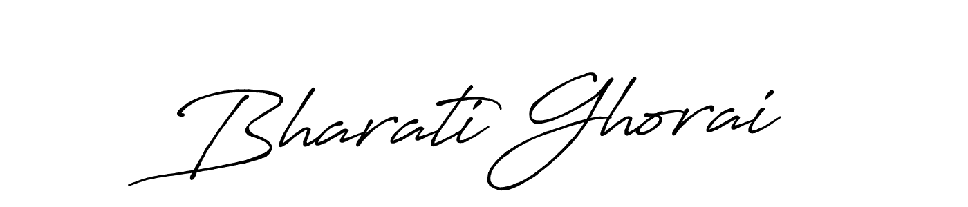 Antro_Vectra_Bolder is a professional signature style that is perfect for those who want to add a touch of class to their signature. It is also a great choice for those who want to make their signature more unique. Get Bharati Ghorai name to fancy signature for free. Bharati Ghorai signature style 7 images and pictures png