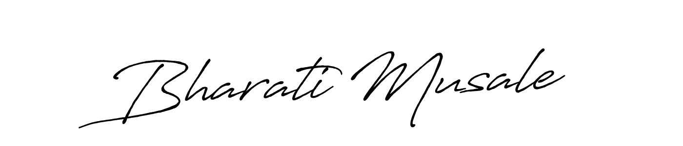 The best way (Antro_Vectra_Bolder) to make a short signature is to pick only two or three words in your name. The name Bharati Musale include a total of six letters. For converting this name. Bharati Musale signature style 7 images and pictures png