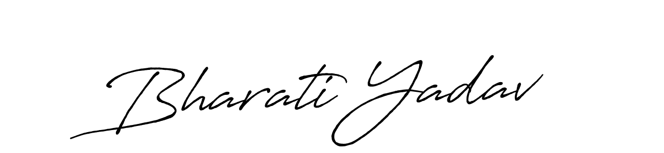 if you are searching for the best signature style for your name Bharati Yadav. so please give up your signature search. here we have designed multiple signature styles  using Antro_Vectra_Bolder. Bharati Yadav signature style 7 images and pictures png