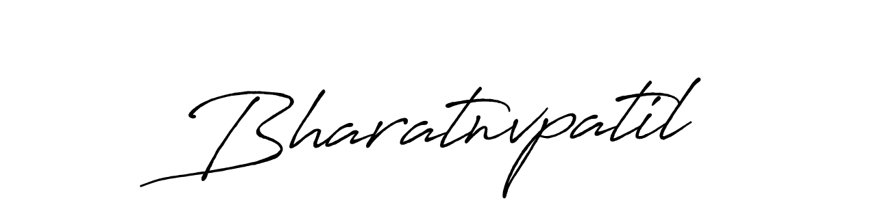 How to make Bharatnvpatil name signature. Use Antro_Vectra_Bolder style for creating short signs online. This is the latest handwritten sign. Bharatnvpatil signature style 7 images and pictures png