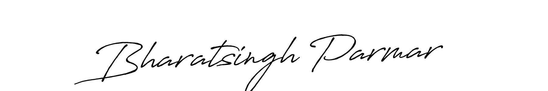 Antro_Vectra_Bolder is a professional signature style that is perfect for those who want to add a touch of class to their signature. It is also a great choice for those who want to make their signature more unique. Get Bharatsingh Parmar name to fancy signature for free. Bharatsingh Parmar signature style 7 images and pictures png