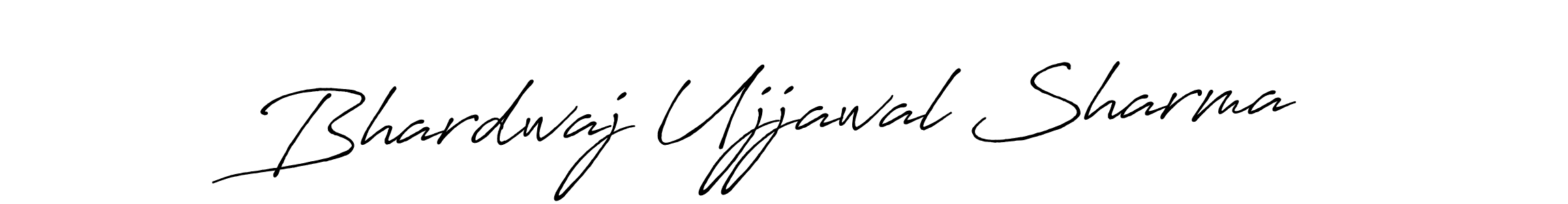 This is the best signature style for the Bhardwaj Ujjawal Sharma name. Also you like these signature font (Antro_Vectra_Bolder). Mix name signature. Bhardwaj Ujjawal Sharma signature style 7 images and pictures png