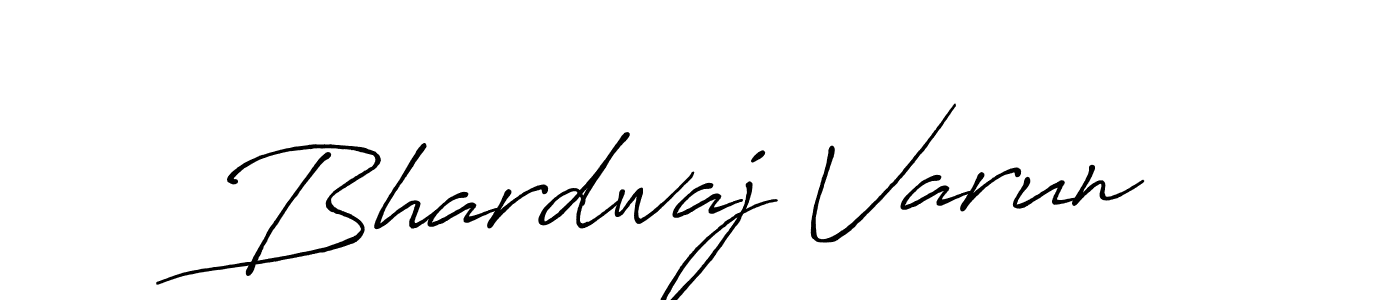 How to make Bhardwaj Varun signature? Antro_Vectra_Bolder is a professional autograph style. Create handwritten signature for Bhardwaj Varun name. Bhardwaj Varun signature style 7 images and pictures png