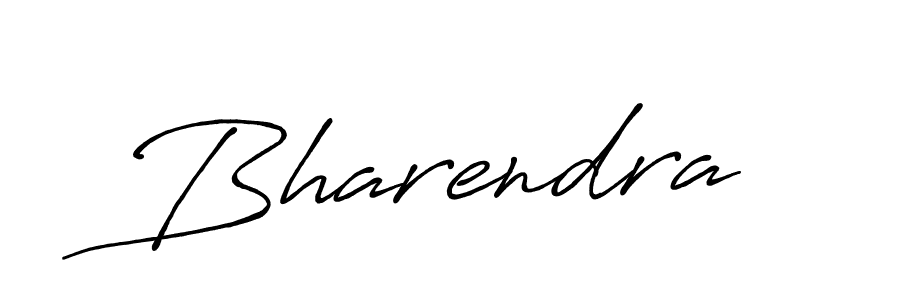 Make a beautiful signature design for name Bharendra. With this signature (Antro_Vectra_Bolder) style, you can create a handwritten signature for free. Bharendra signature style 7 images and pictures png