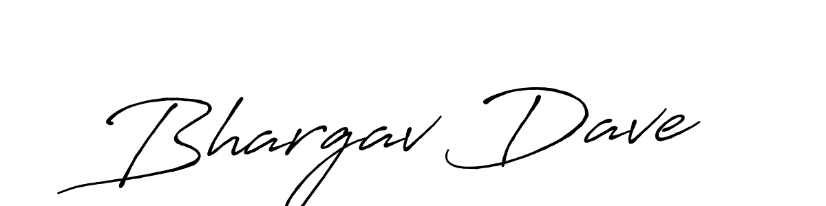 Also we have Bhargav Dave name is the best signature style. Create professional handwritten signature collection using Antro_Vectra_Bolder autograph style. Bhargav Dave signature style 7 images and pictures png