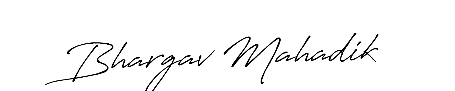 Make a beautiful signature design for name Bhargav Mahadik. Use this online signature maker to create a handwritten signature for free. Bhargav Mahadik signature style 7 images and pictures png