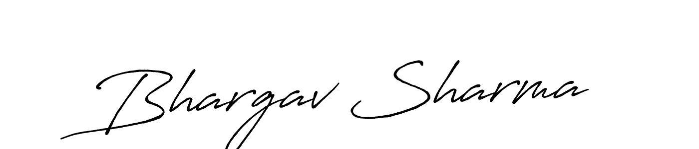 if you are searching for the best signature style for your name Bhargav Sharma. so please give up your signature search. here we have designed multiple signature styles  using Antro_Vectra_Bolder. Bhargav Sharma signature style 7 images and pictures png