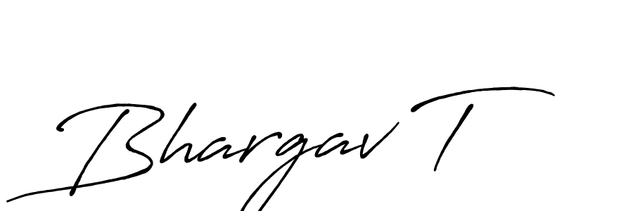 You should practise on your own different ways (Antro_Vectra_Bolder) to write your name (Bhargav T) in signature. don't let someone else do it for you. Bhargav T signature style 7 images and pictures png