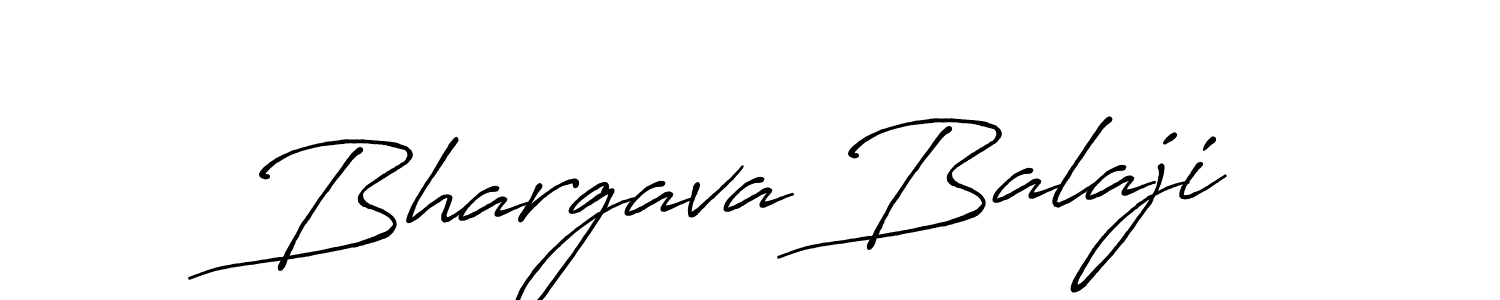 Also we have Bhargava Balaji name is the best signature style. Create professional handwritten signature collection using Antro_Vectra_Bolder autograph style. Bhargava Balaji signature style 7 images and pictures png