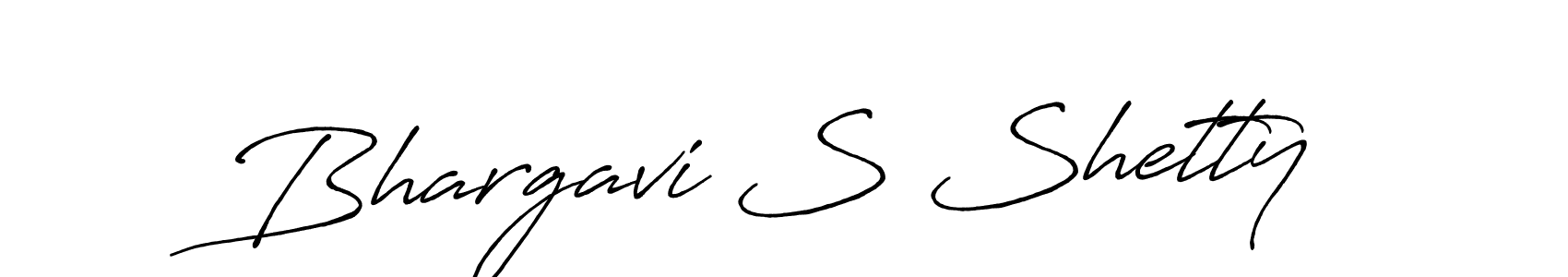 You should practise on your own different ways (Antro_Vectra_Bolder) to write your name (Bhargavi S Shetty) in signature. don't let someone else do it for you. Bhargavi S Shetty signature style 7 images and pictures png