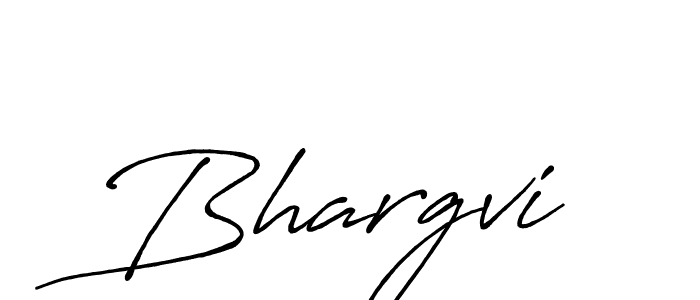 Design your own signature with our free online signature maker. With this signature software, you can create a handwritten (Antro_Vectra_Bolder) signature for name Bhargvi. Bhargvi signature style 7 images and pictures png