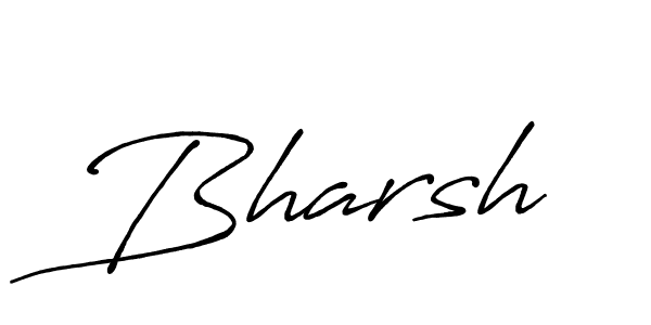 Also we have Bharsh name is the best signature style. Create professional handwritten signature collection using Antro_Vectra_Bolder autograph style. Bharsh signature style 7 images and pictures png