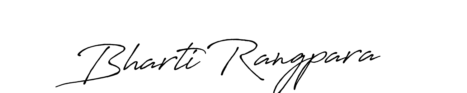 Make a beautiful signature design for name Bharti Rangpara. Use this online signature maker to create a handwritten signature for free. Bharti Rangpara signature style 7 images and pictures png