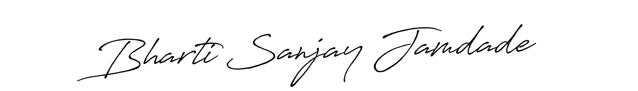 How to Draw Bharti Sanjay Jamdade signature style? Antro_Vectra_Bolder is a latest design signature styles for name Bharti Sanjay Jamdade. Bharti Sanjay Jamdade signature style 7 images and pictures png