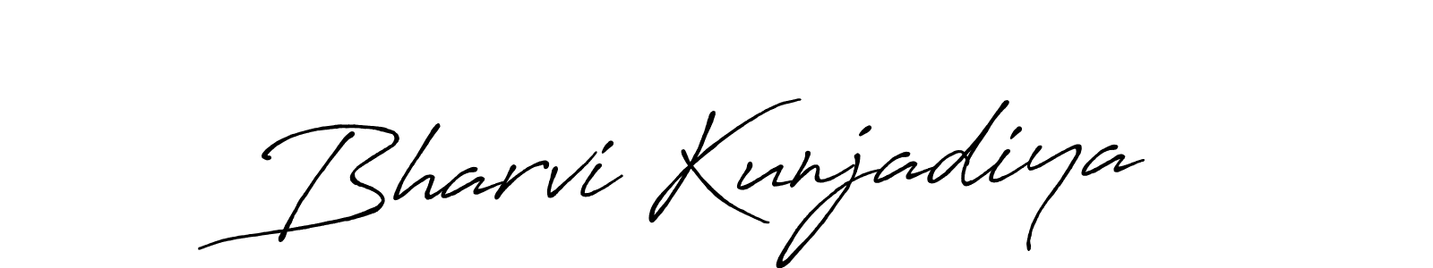 Here are the top 10 professional signature styles for the name Bharvi Kunjadiya. These are the best autograph styles you can use for your name. Bharvi Kunjadiya signature style 7 images and pictures png