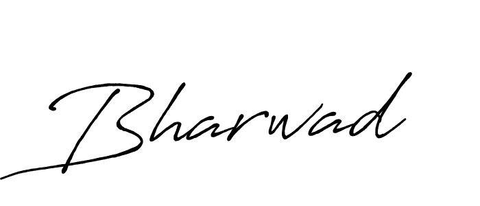 Bharwad stylish signature style. Best Handwritten Sign (Antro_Vectra_Bolder) for my name. Handwritten Signature Collection Ideas for my name Bharwad. Bharwad signature style 7 images and pictures png
