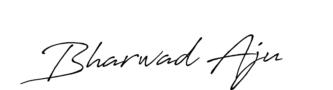 You should practise on your own different ways (Antro_Vectra_Bolder) to write your name (Bharwad Aju) in signature. don't let someone else do it for you. Bharwad Aju signature style 7 images and pictures png