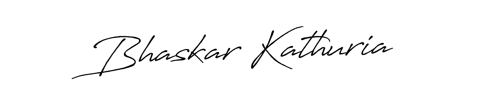 Bhaskar Kathuria stylish signature style. Best Handwritten Sign (Antro_Vectra_Bolder) for my name. Handwritten Signature Collection Ideas for my name Bhaskar Kathuria. Bhaskar Kathuria signature style 7 images and pictures png