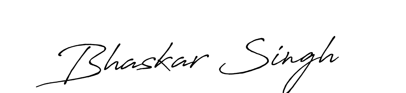 The best way (Antro_Vectra_Bolder) to make a short signature is to pick only two or three words in your name. The name Bhaskar Singh include a total of six letters. For converting this name. Bhaskar Singh signature style 7 images and pictures png