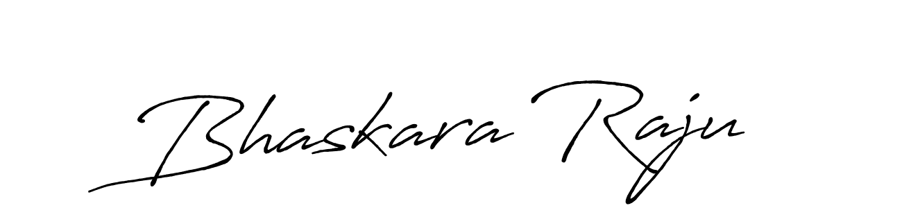 How to make Bhaskara Raju name signature. Use Antro_Vectra_Bolder style for creating short signs online. This is the latest handwritten sign. Bhaskara Raju signature style 7 images and pictures png