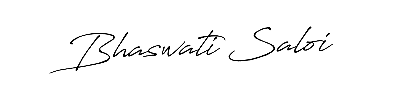 Bhaswati Saloi stylish signature style. Best Handwritten Sign (Antro_Vectra_Bolder) for my name. Handwritten Signature Collection Ideas for my name Bhaswati Saloi. Bhaswati Saloi signature style 7 images and pictures png