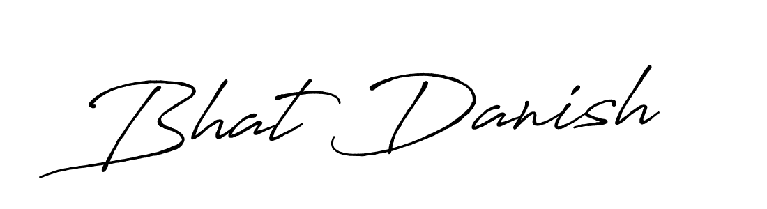 How to Draw Bhat Danish signature style? Antro_Vectra_Bolder is a latest design signature styles for name Bhat Danish. Bhat Danish signature style 7 images and pictures png