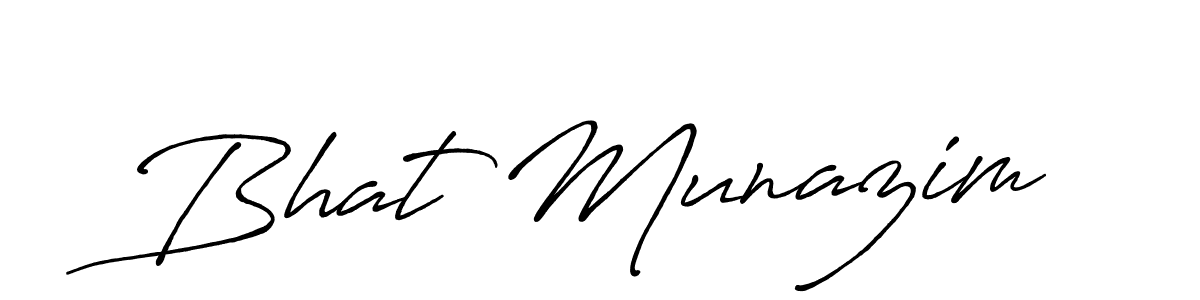 Here are the top 10 professional signature styles for the name Bhat Munazim. These are the best autograph styles you can use for your name. Bhat Munazim signature style 7 images and pictures png