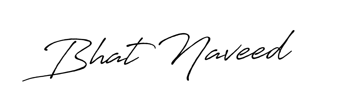 How to Draw Bhat Naveed signature style? Antro_Vectra_Bolder is a latest design signature styles for name Bhat Naveed. Bhat Naveed signature style 7 images and pictures png