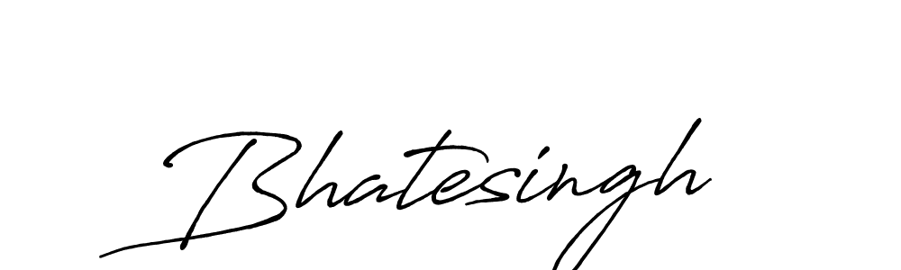 How to make Bhatesingh signature? Antro_Vectra_Bolder is a professional autograph style. Create handwritten signature for Bhatesingh name. Bhatesingh signature style 7 images and pictures png