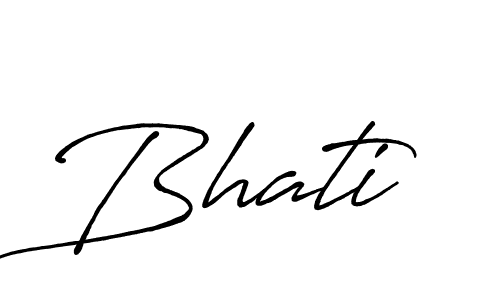 Also we have Bhati name is the best signature style. Create professional handwritten signature collection using Antro_Vectra_Bolder autograph style. Bhati signature style 7 images and pictures png