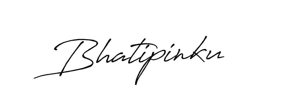 Create a beautiful signature design for name Bhatipinku. With this signature (Antro_Vectra_Bolder) fonts, you can make a handwritten signature for free. Bhatipinku signature style 7 images and pictures png